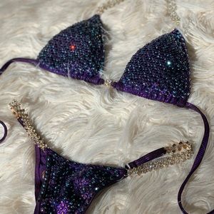 OLYMPIAN (EGGPLANT) PURPLE 🥇COMPETITION BIKINI